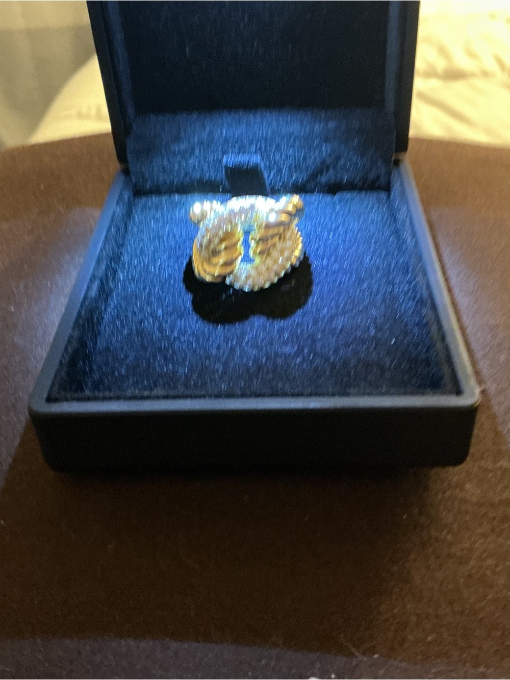 Gold Leaf Cluster Ring - Women Jewelry